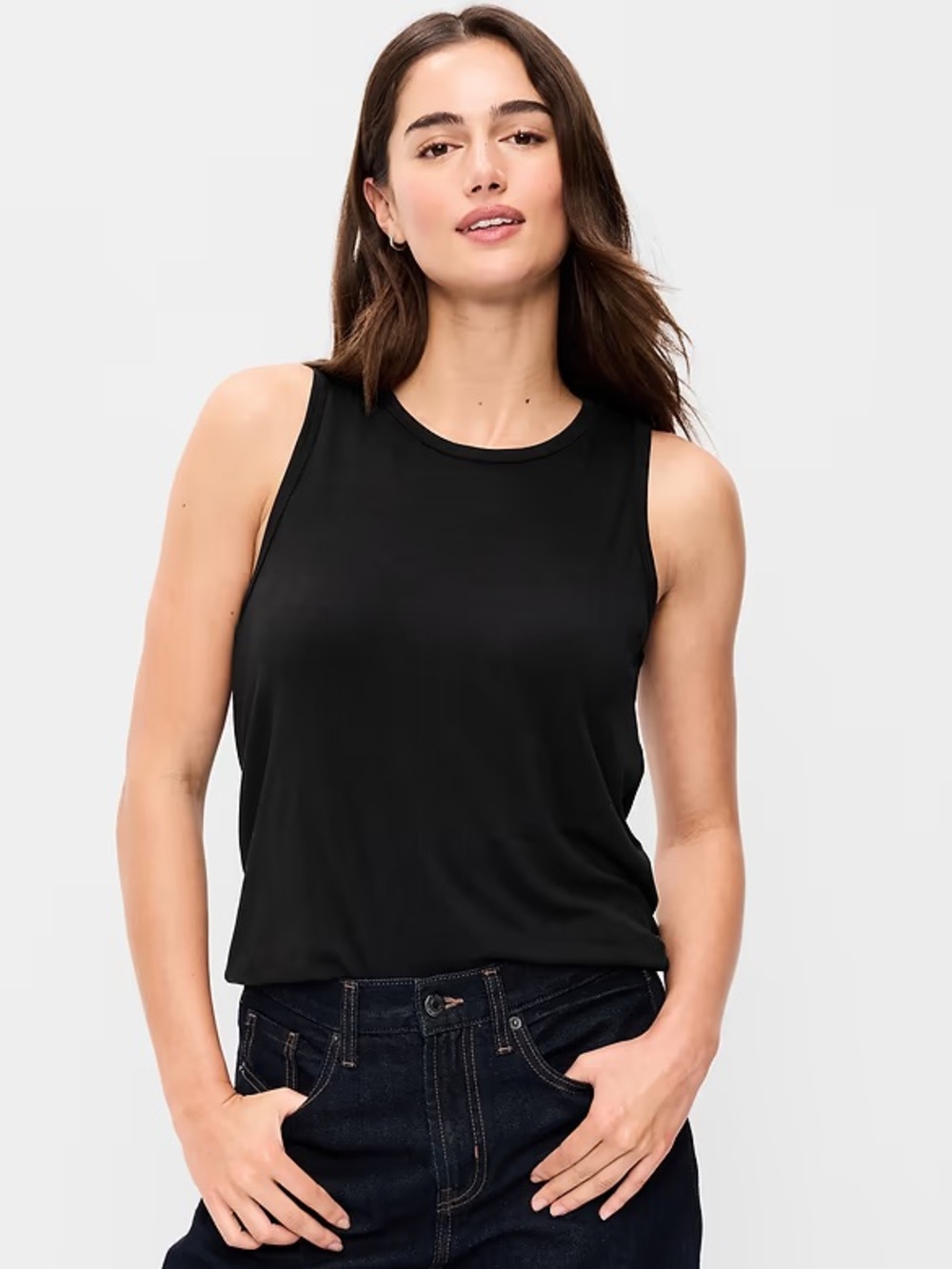 Old Navy Luxe Sleeveless Top  – Women’s Large